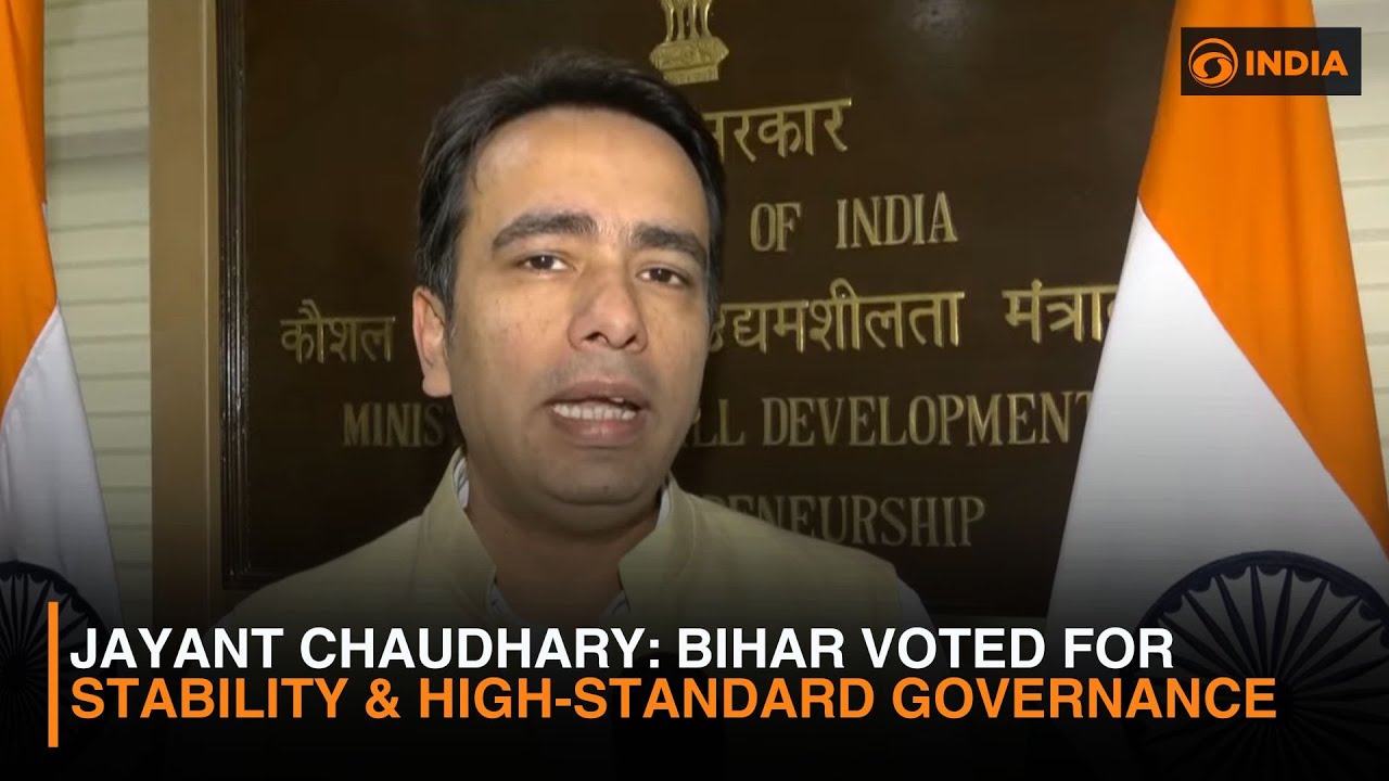 Jayant Chaudhary: Bihar Voted for Stability & High-Standard Governance | NDA&rsquo;s Historic Mandate