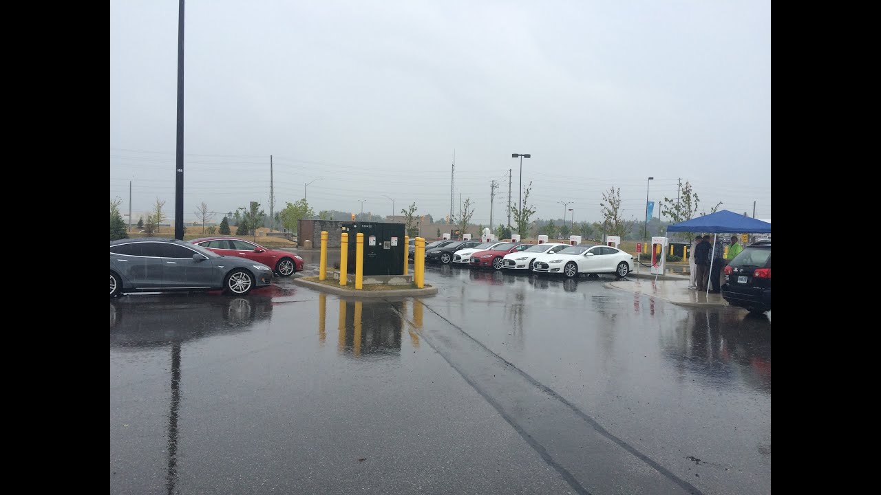 Free snacks for Tesla owners, happy Canada day!