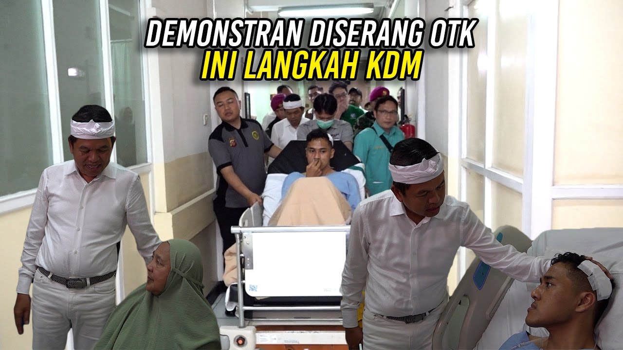 DEMONSTRAN D1SERANG OTK | INI LANGKAH KDM SELESAIKAN PERAWATAN DI RUM4H SAK1T