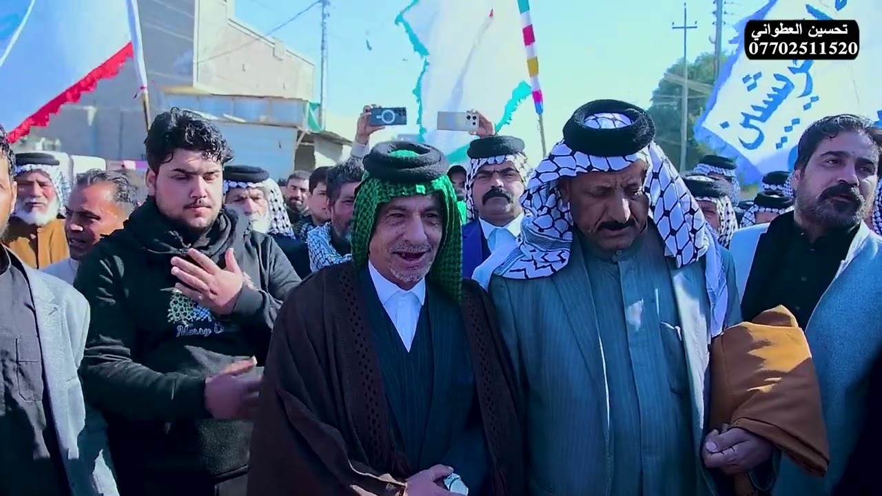 عراضه المرحوم خادم الامام الحسين (ع)  الحاج زبون دبيس الحريشاوي التصوير علي العطواني 07775848614