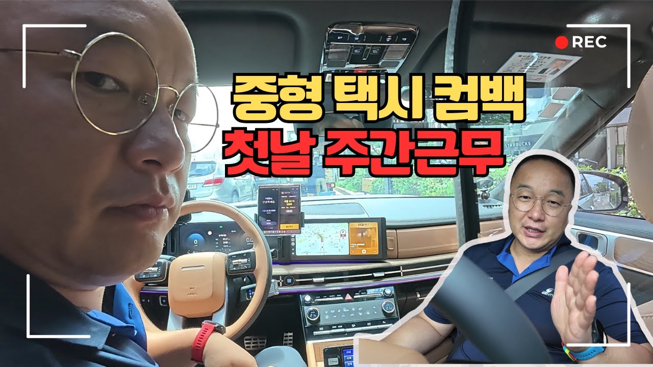 택시 주간 근무, 오전 4시간 동안 번 돈 공개합니다 (충격 수익률)