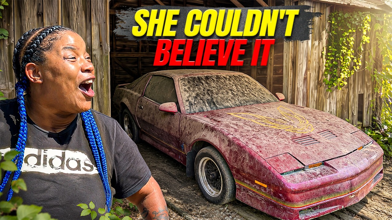 Daughter Surprised With Father's Dream Firebird CLEANED After 30 YEARS! *BEST REACTION EVER!*