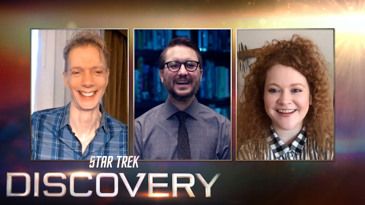 Star Trek: Discovery | Mary Wiseman And Doug Jones Talk Crash Landings And Ensign Tilly's Hair