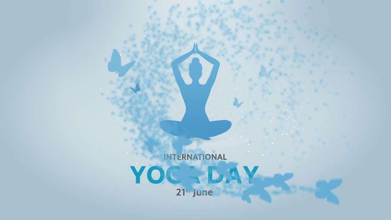 International Yoga Day Animated Greeting | अंतरराष्ट्रीय योग दिवस | 21 June | FREE DOWNLOAD