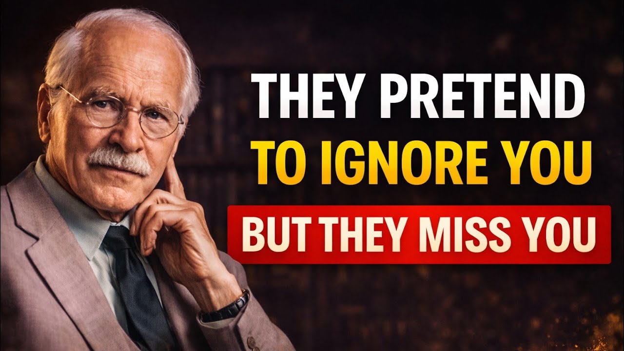 They Pretend to Ignore You… But They Secretly Miss You | carl Jung love psychology 