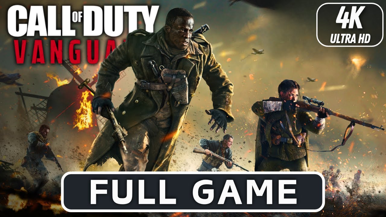 Call Of Duty Vanguard | Full Game Playthrough｜4K Ultra HD