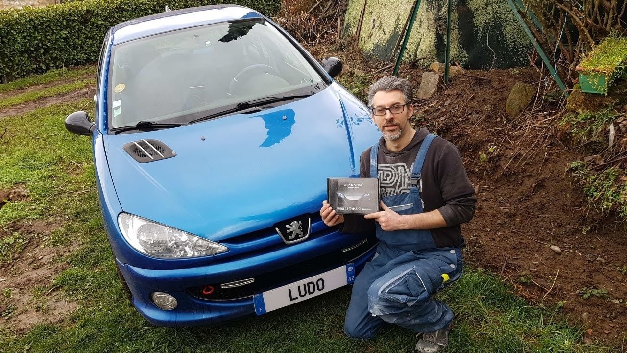 Installer des feux xénon pour moins de 20€ sur une Peugeot 206 1.4 HDI + TEST sur route