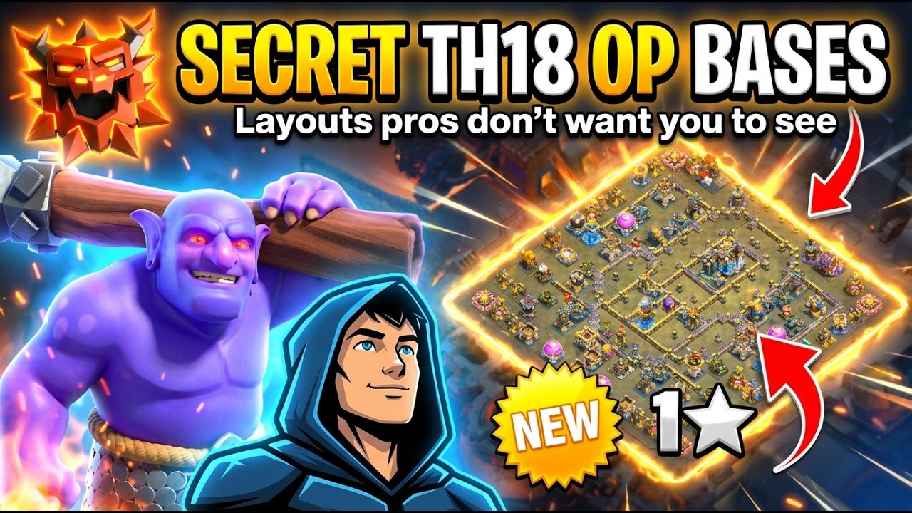 NEW BEST TH18 BASE LAYOUTS 2026 (Legend, War, Farming + Copy Links)