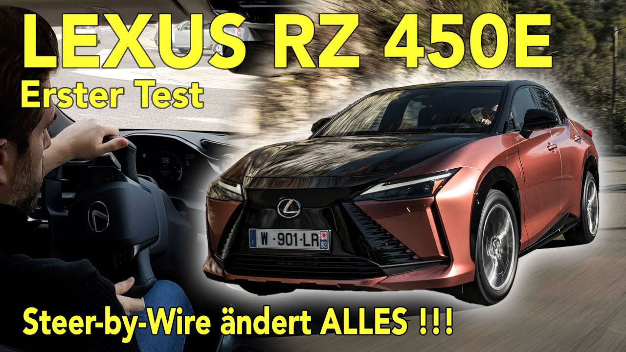 Lexus RZ450e im ersten Test: Großer Komfort, kleine Reichweite?