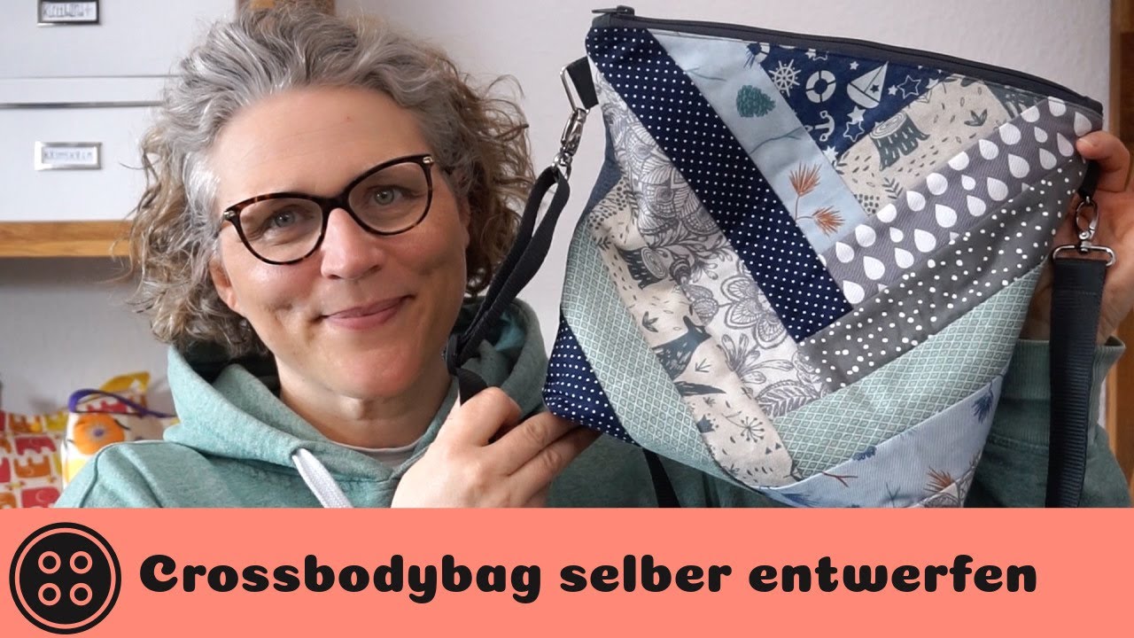 Taschen Schnittmuster selber entwerfen und nähen / Schritt für Schritt Anleitung