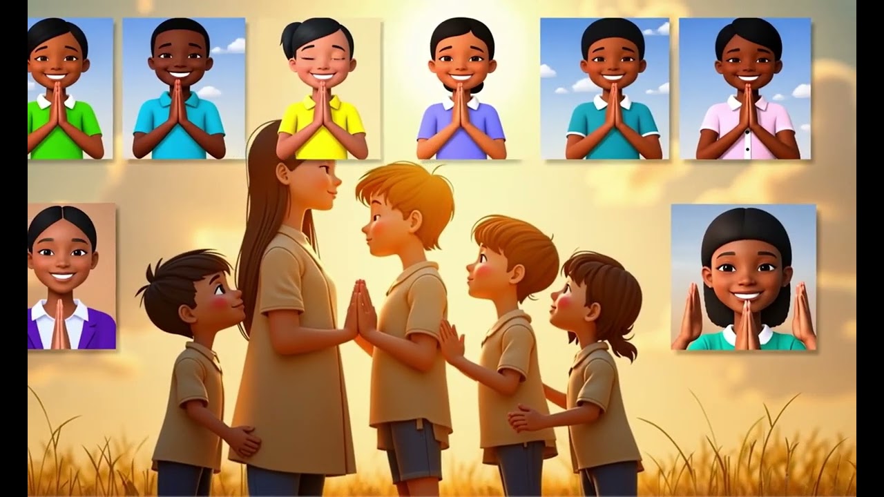 Christian Kids Song — Thank You, God | Prayer for Preschool & Sunday School