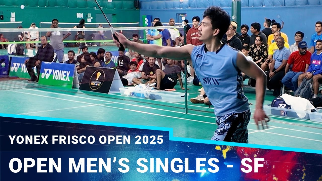 Yonex Frisco Open 2025 | Open MS | SF | Garret Tan vs Mark Shelley Alcala
