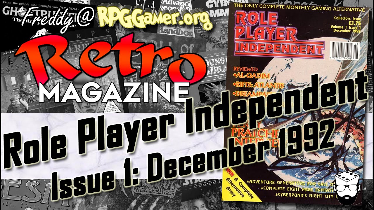 Role Player Independent #1 (December 1992) &ndash; Flick-Through of a Forgotten RPG Mag! | Retro Magazine
