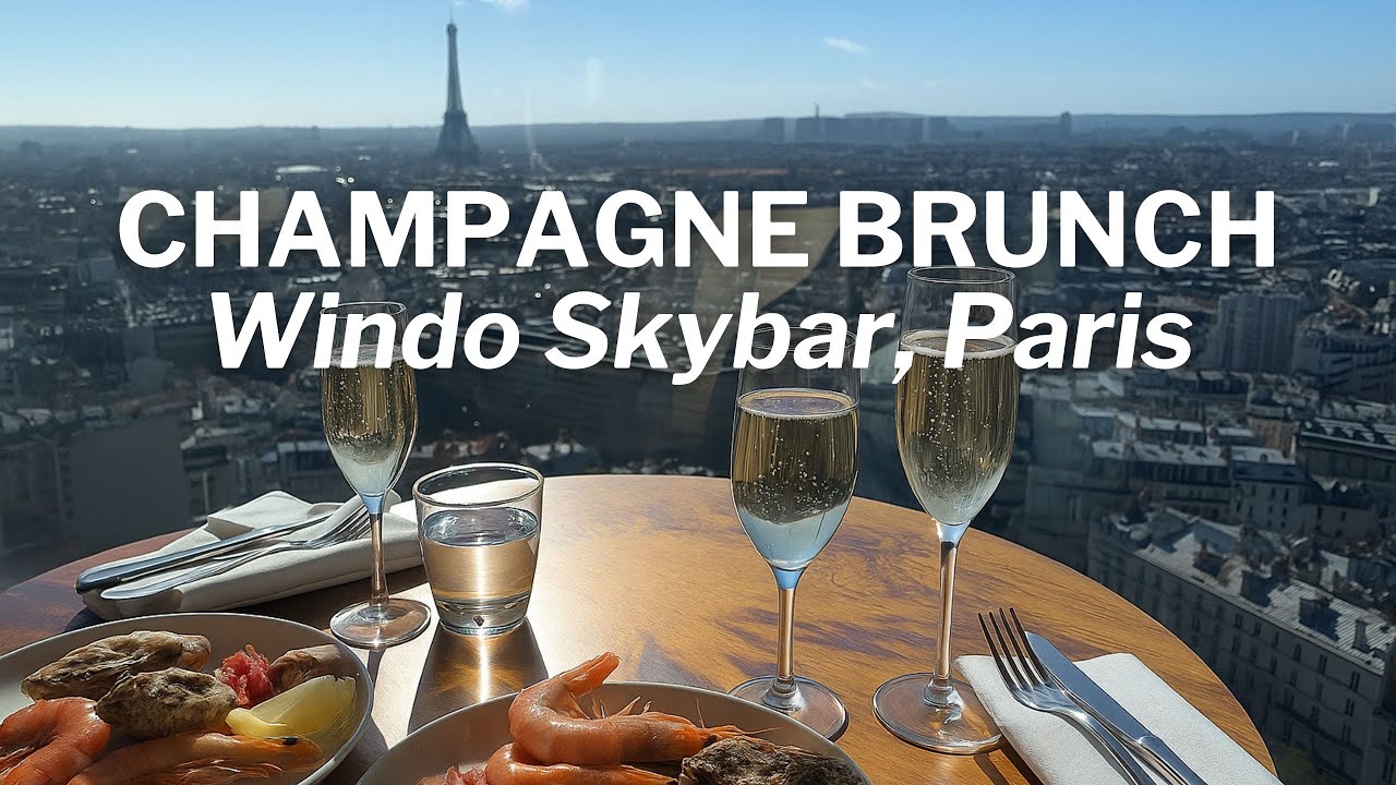 Paris’ Most Stunning Brunch with Free-Flowing Champagne, Seafood & Eiffel Tower Views