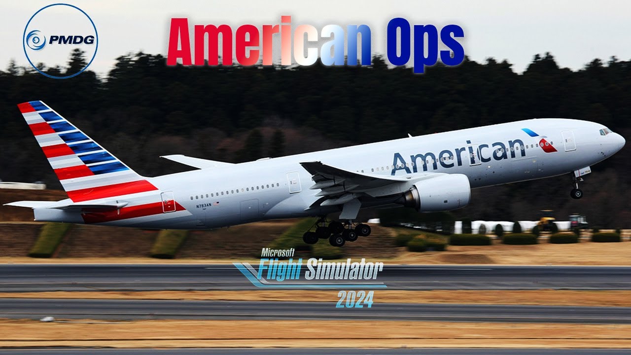 PMDG B777-200ER | Charlotte to Dallas | Vatsim, FS2Crew