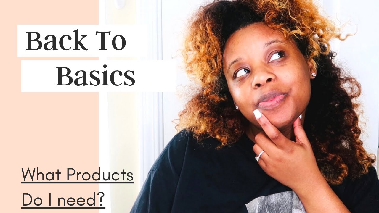 What Natural Hair Products Do I Need/ The Basics With Kiara Marshall