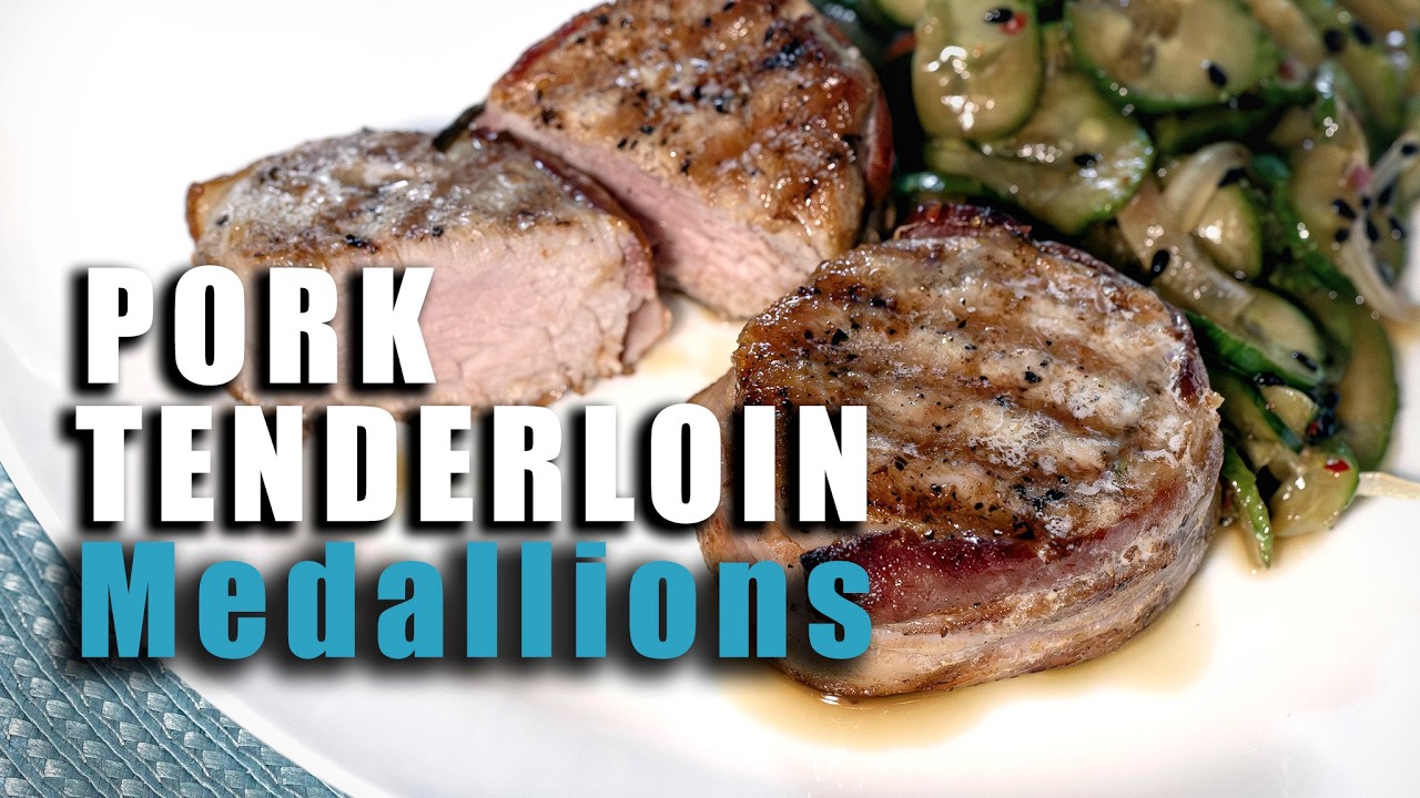 How to Grill Pork Tenderloin MEDALLIONS - Recipe