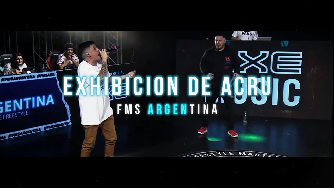 EXHIBICI&Oacute;N DE ACRU CON FORMATO FMS (Edit + Letra)| FMS ARGENTINA | TERMINACIONES 🔥