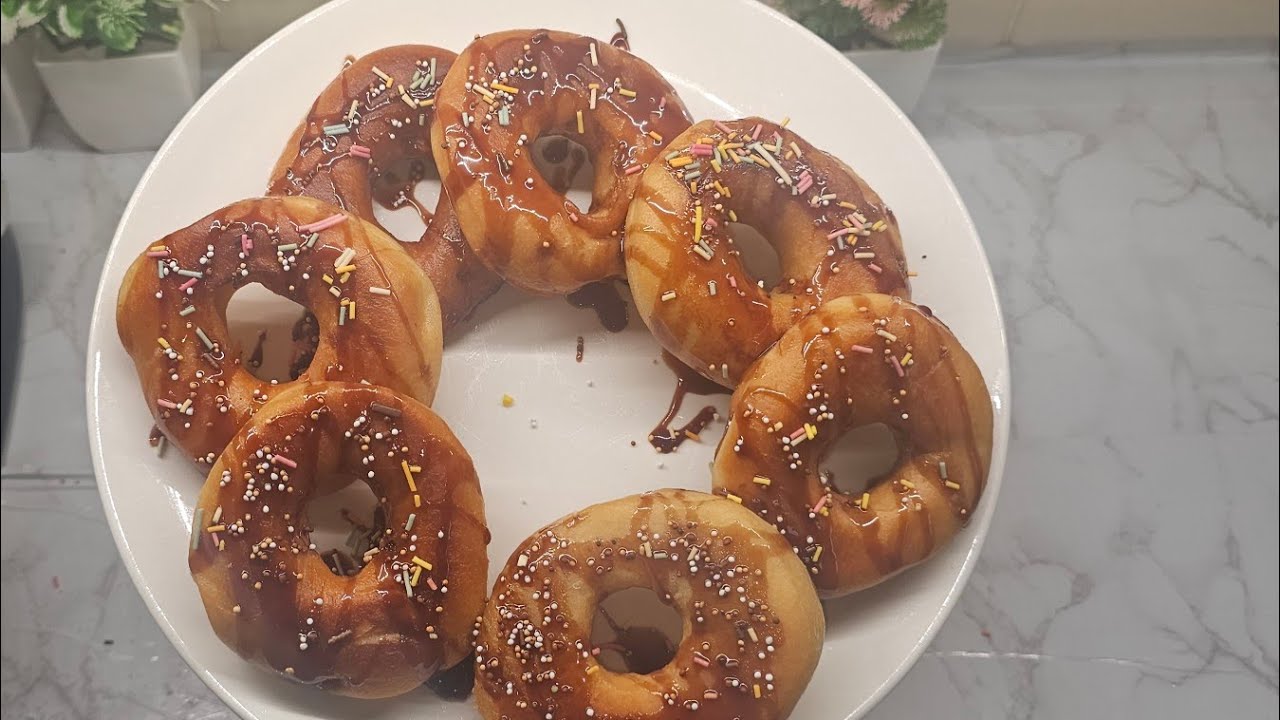 Eggless Doughnut recipe!!