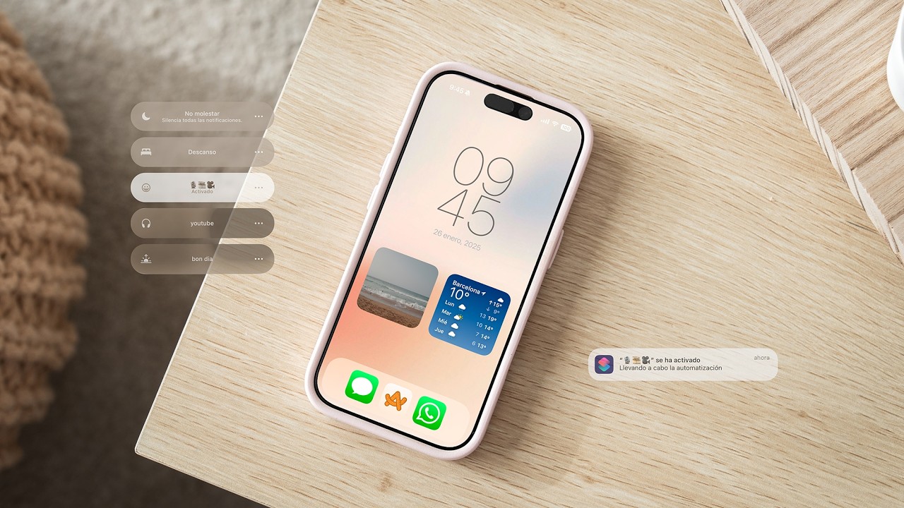 ☁️ La organización de mi iPhone para 2025 ⭐️ modos, apps, pantallas… | Qué hay en mi iPhone 📱