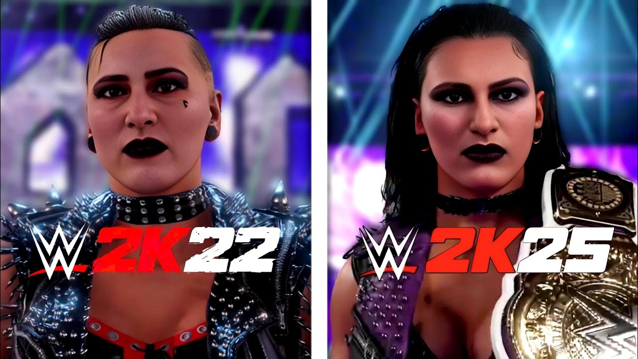 WWE 2K22 vs WWE 2K25 Insane Comparison!