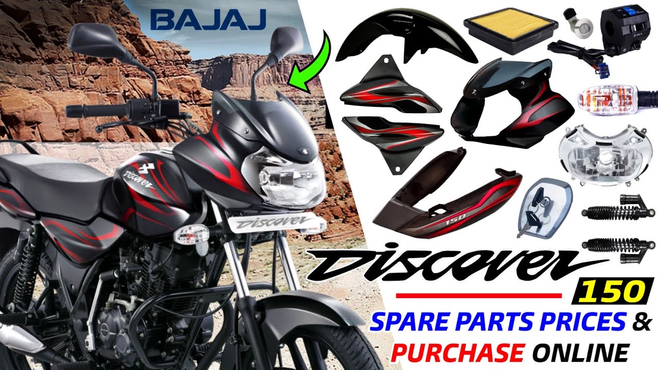 Bajaj Discover 150 Spare Parts Price ✅🔥 || Discover 150 Spare Parts || Home Delivery 🚚 98932-35053