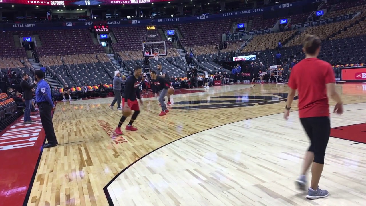 Damian Lillard's Pre-Game Drills