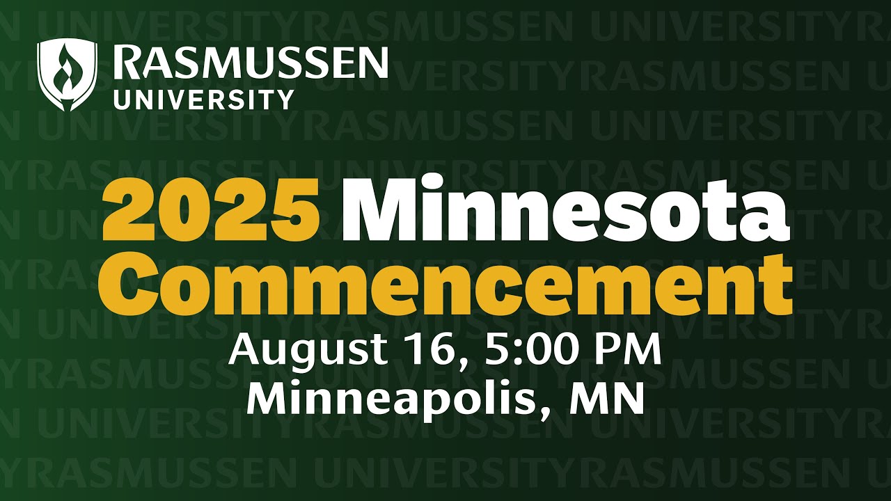 2025 Rasmussen University Minnesota Commencement - Graduate and Nursing programs Ceremony