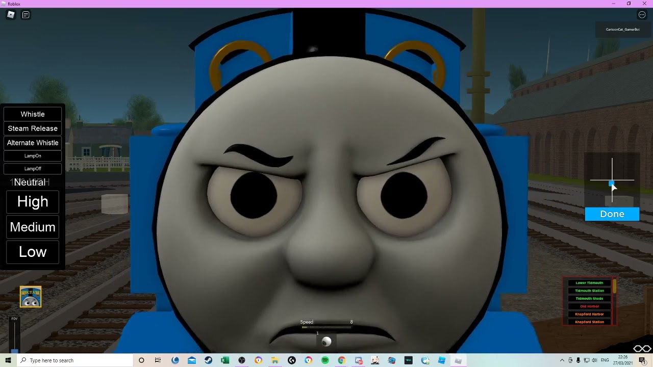 Cars 3 Crash Parody (Thomas The Tank Engine)