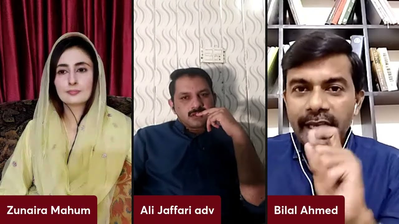 Zunaira Mahum Live With Ali Jaffery Advocate, Journalist Bilal Ahmad, Mian Asif On Zaheer Case