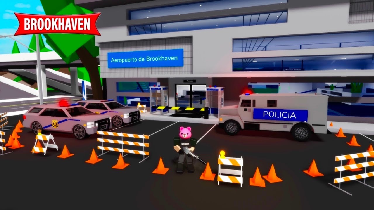 OPERACION POLICIAL EN EL AEROPUERTO DE BROOKHAVEN!