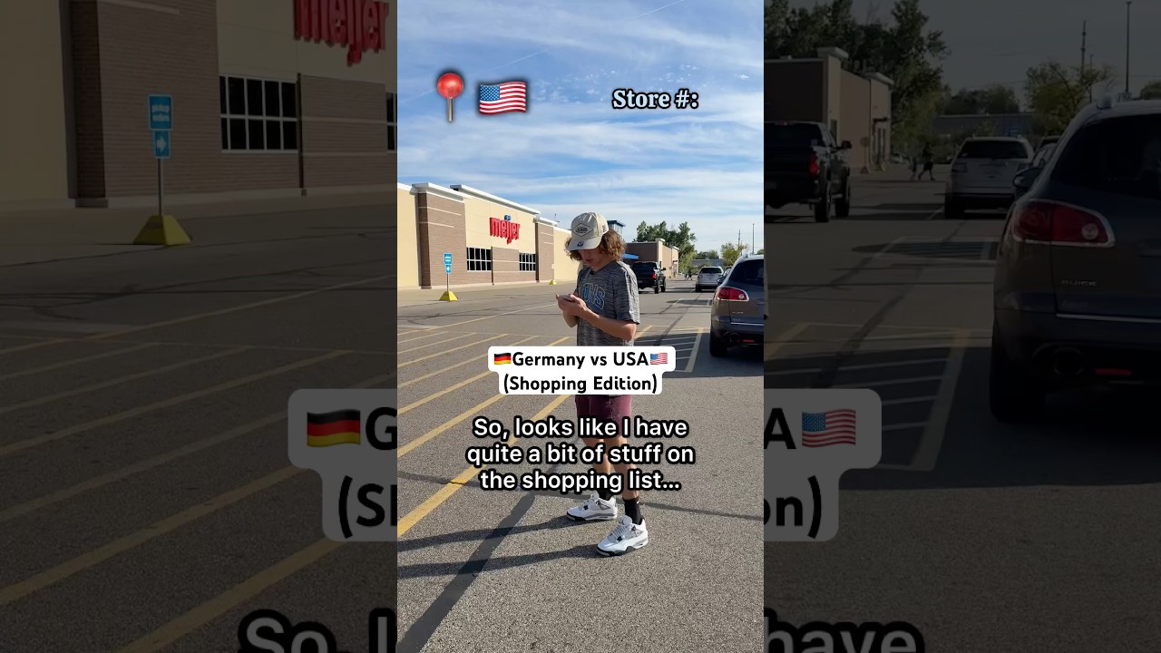 Germany vs USA (Shopping Edition)😂🇩🇪🇺🇸 #germany #american #german #usa