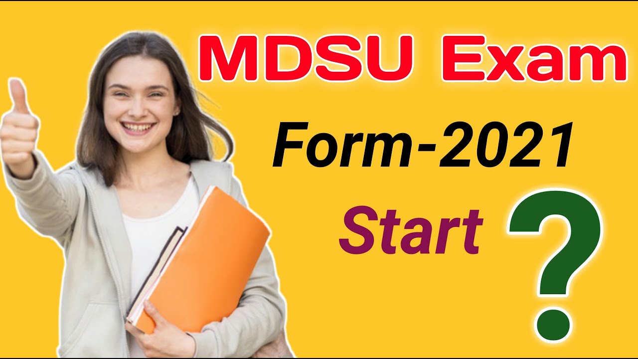 MDSU Exam form 2021 start | mdsu exam form latest news | mdsu exam form kab shuru honge