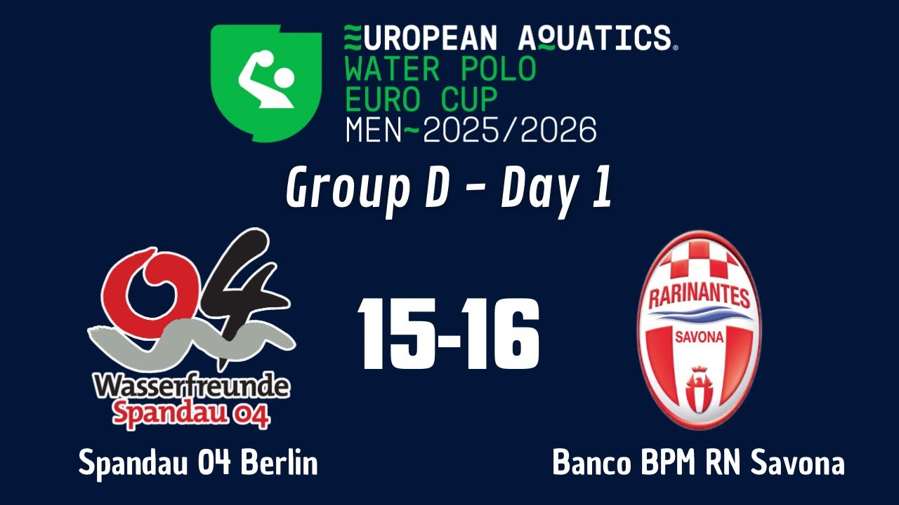 Spandau 04 Berlin 🆚 Banco BPM RN Savona 15-16