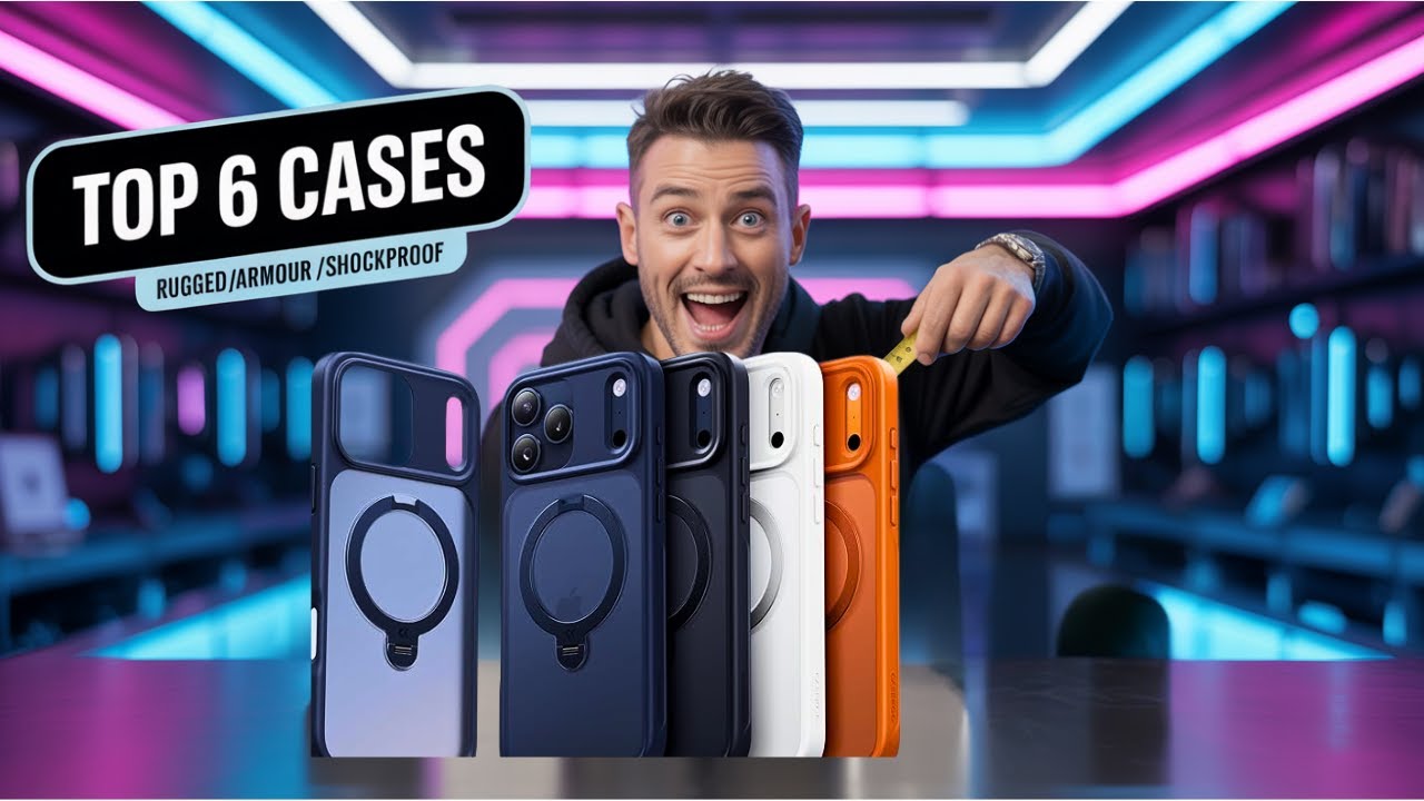 Top 6 Cases For The IPhone 17 Pro Max 2025 Rugged/Armour/Shockproof