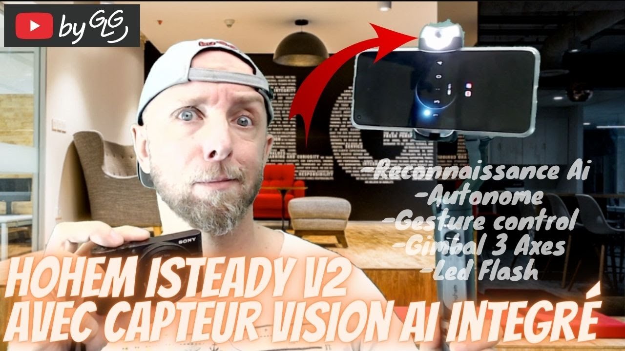 Hohem Isteady V2, le Gimbal autonome avec son capteur Vision AI intégré