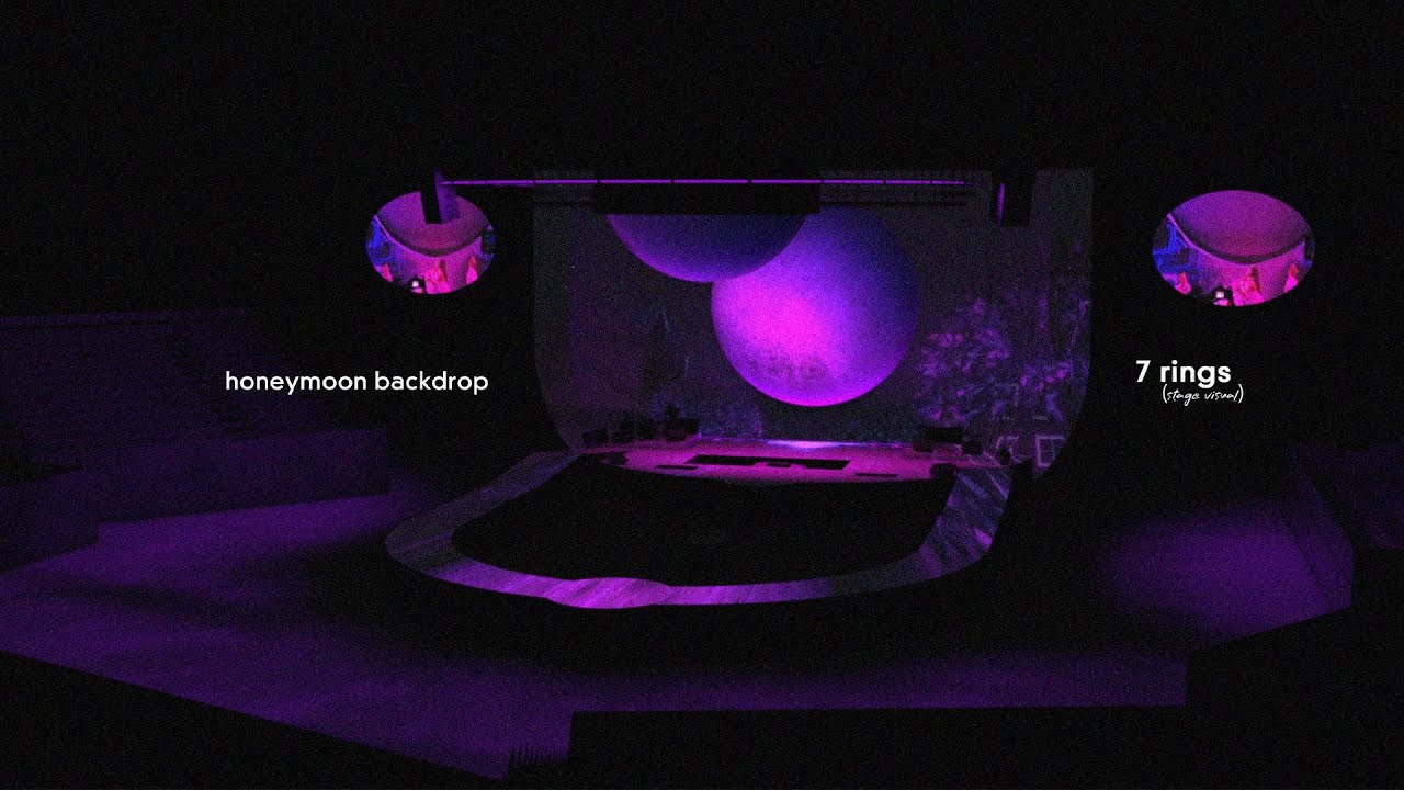 Ariana Grande - 7 rings [Sweetener World Tour] Stage Visual