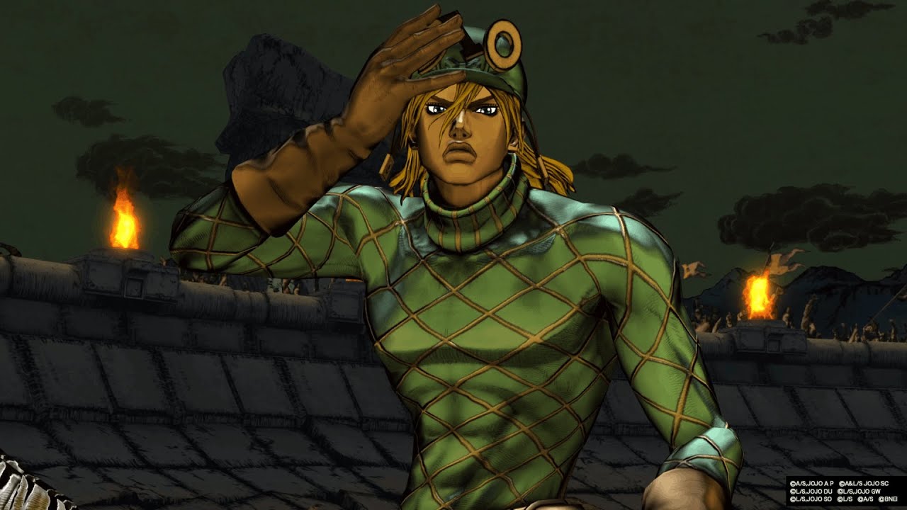 Diego Brando vs Mariah Jojo's Bizarre Adventure All Star Battle R 4K