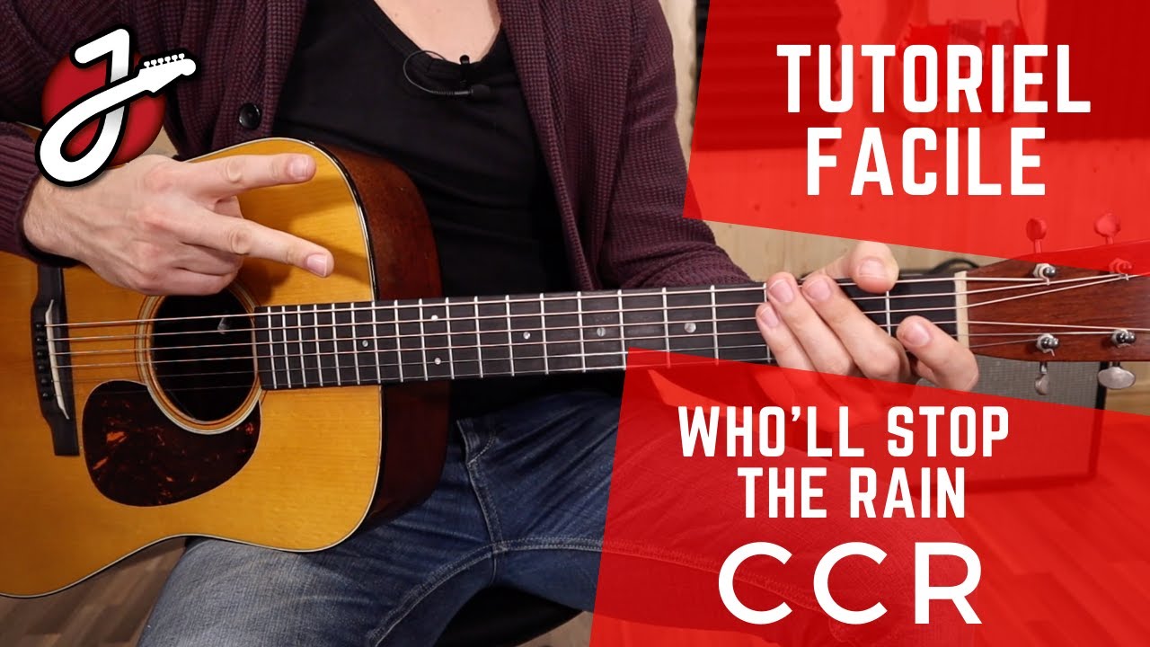 APPRENEZ À JOUER « WHO'LL STOP THE RAIN » DE CRR À LA GUITARE - Cours de Guitare Gratuit - Tutoriel