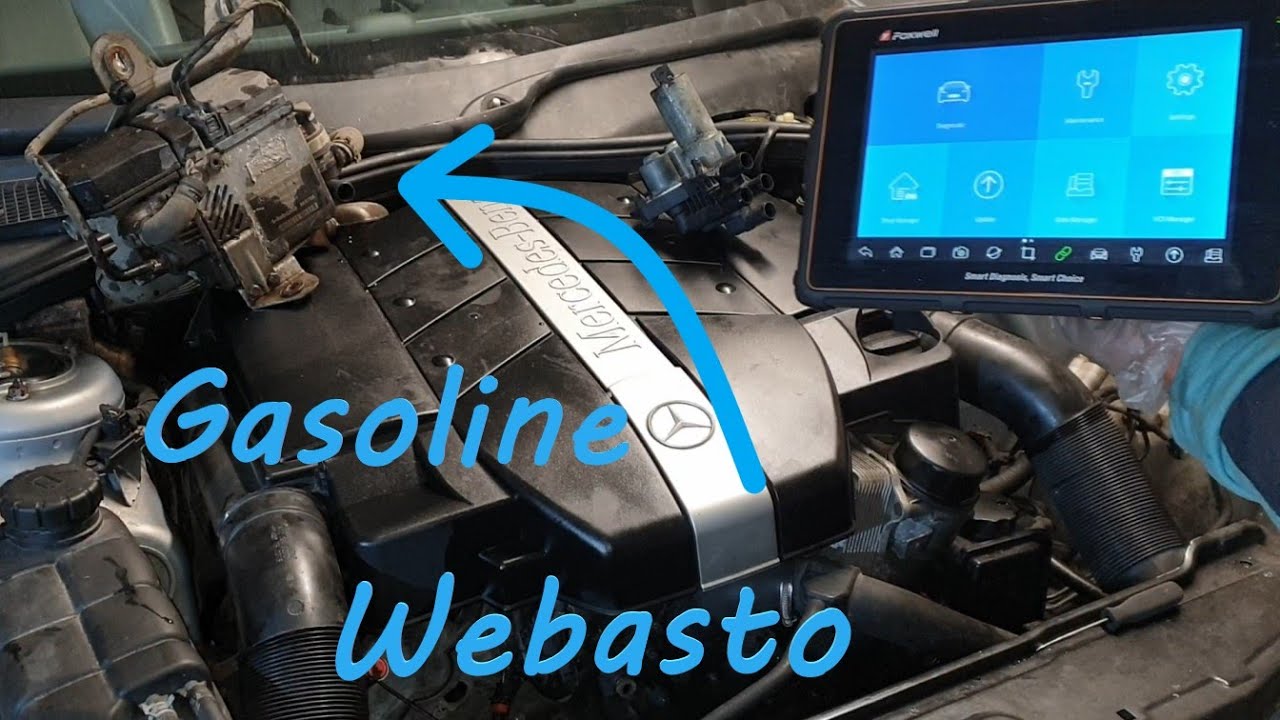 W220 Mercedes Auxiliary Heater Booster, Duo Valve, Water Pump Check S 320
