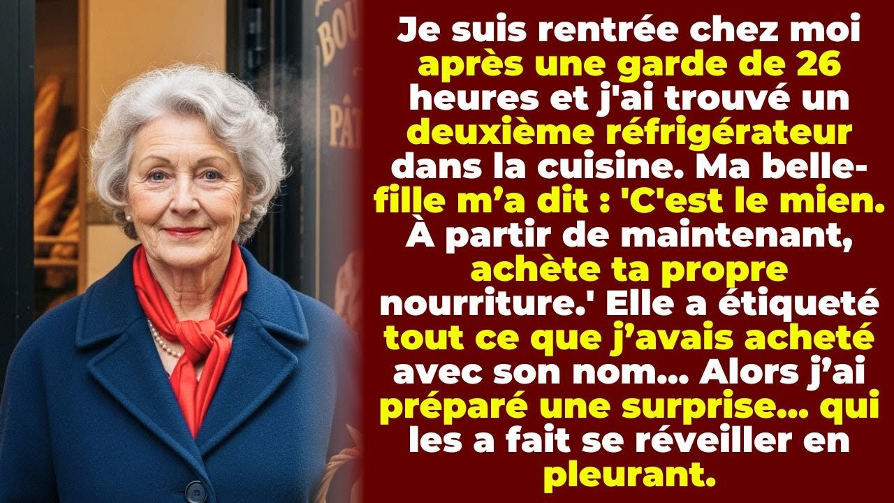 Ma Belle-Fille A Dit : 'Ce Frigo Est À Moi. Achète Ta Nourriture' — Alors J'ai Préparé Une Surprise!