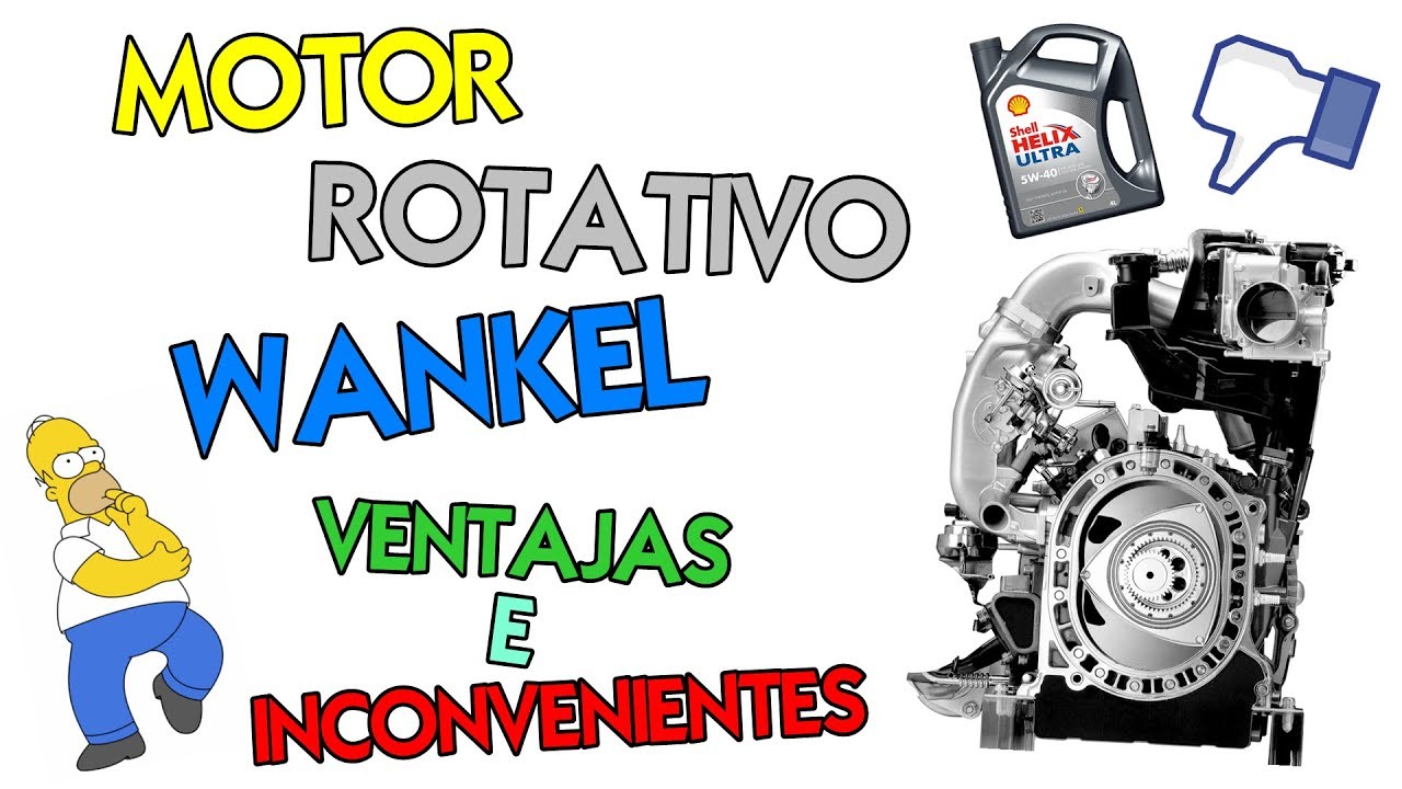 Motor Rotativo Wankel Explicado: funcionamiento, ventajas e inconvenientes