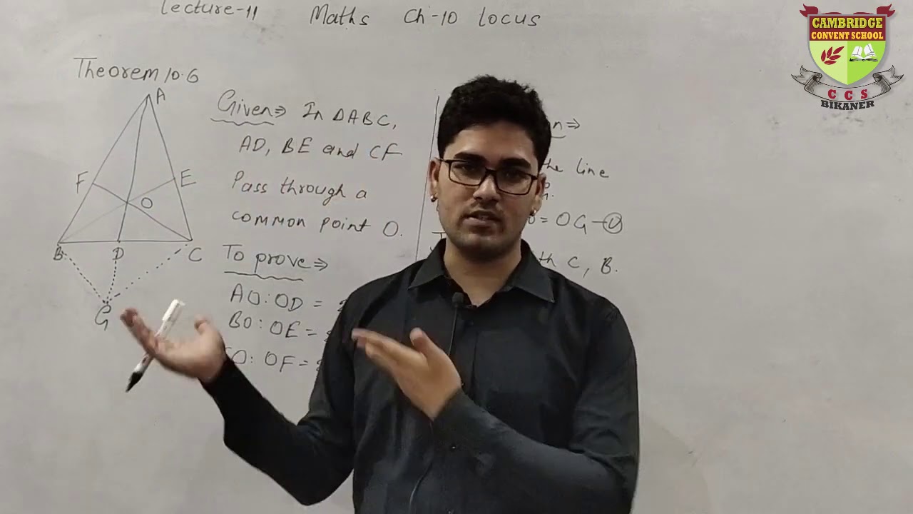 LOCUS #11 || MATHS || CLASS - X || 