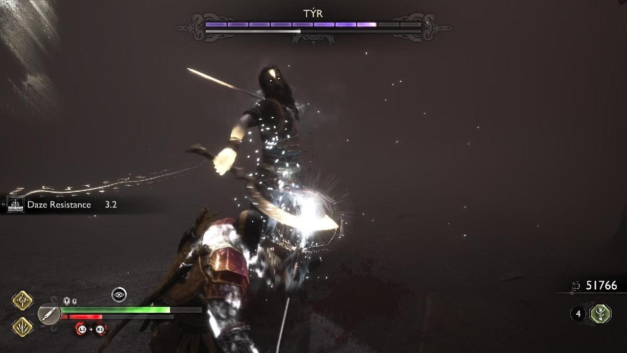 God of War Ragnarök : Valhalla (PS5) TYR Boss Battle #334💀 (Show Me Prowess) (4K HDR)