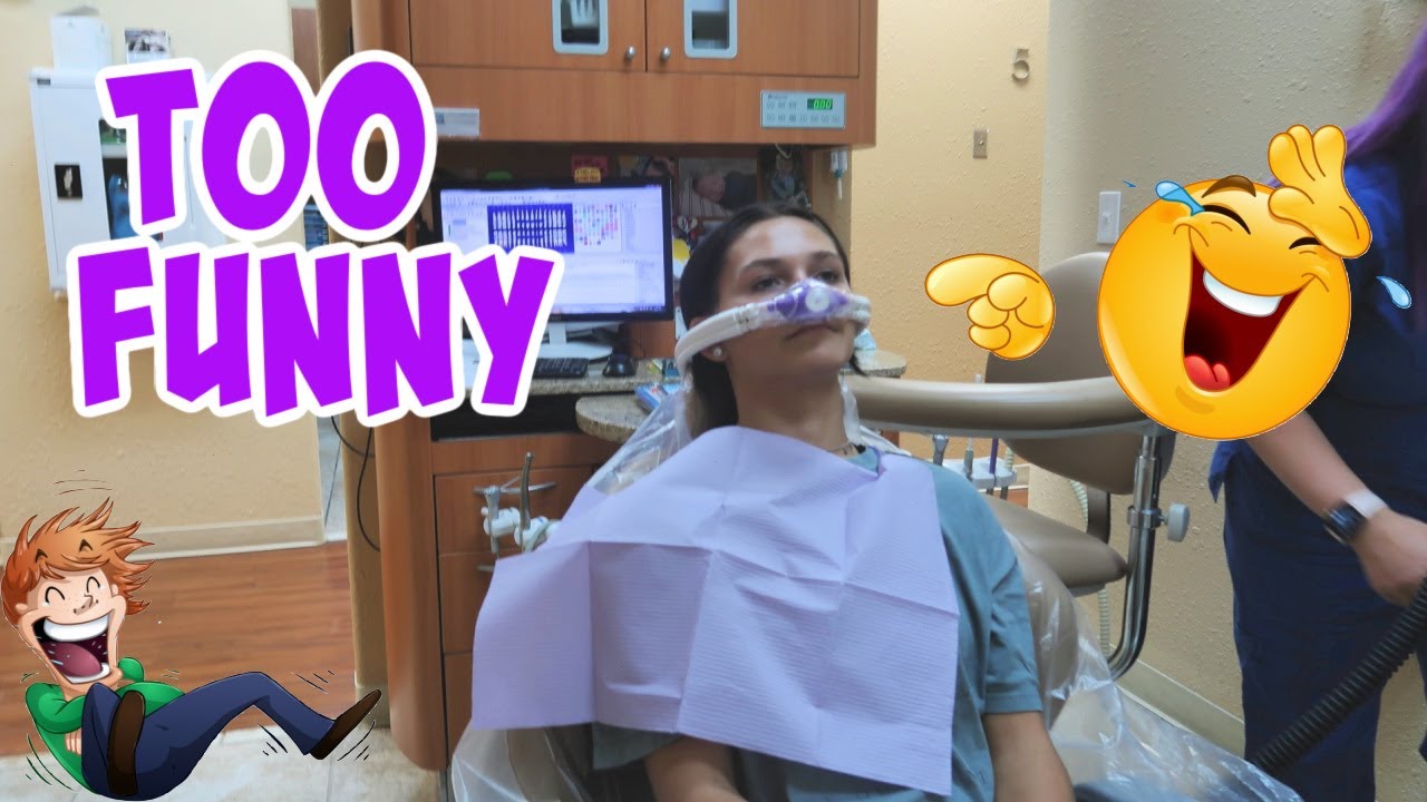 HILARIOUS DENTIST VISIT ON N2O! IS THIS REAL LIFE? EMMA AND ELLIE