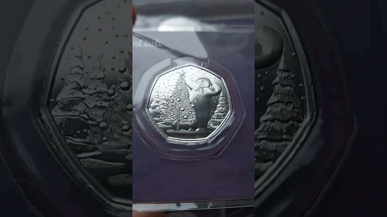 CHRISTMAS 50 PENCE COIN 2024