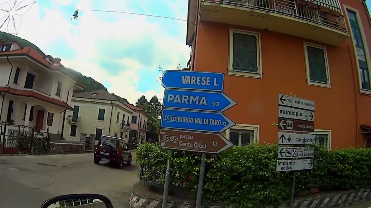 Varese Ligure dal Passo Cento Croci - Enduro Stradale