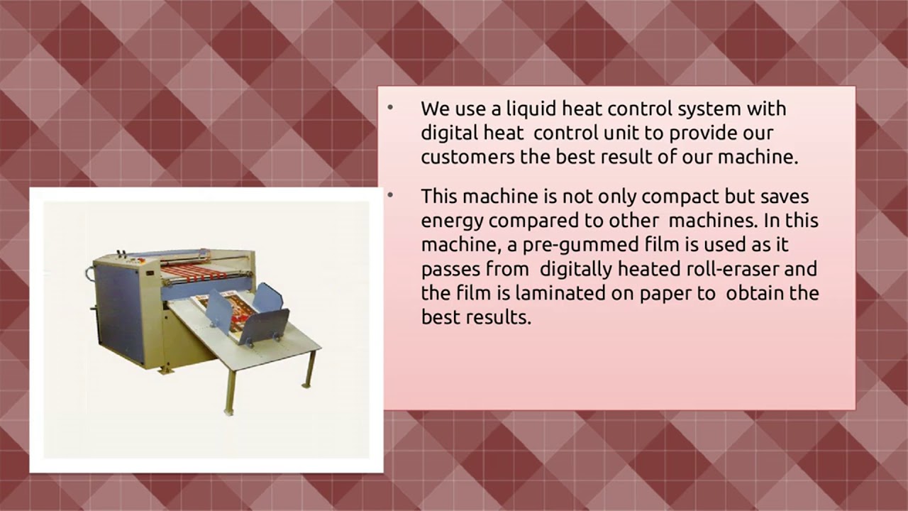Laminated Reel To Sheet Separator Machines