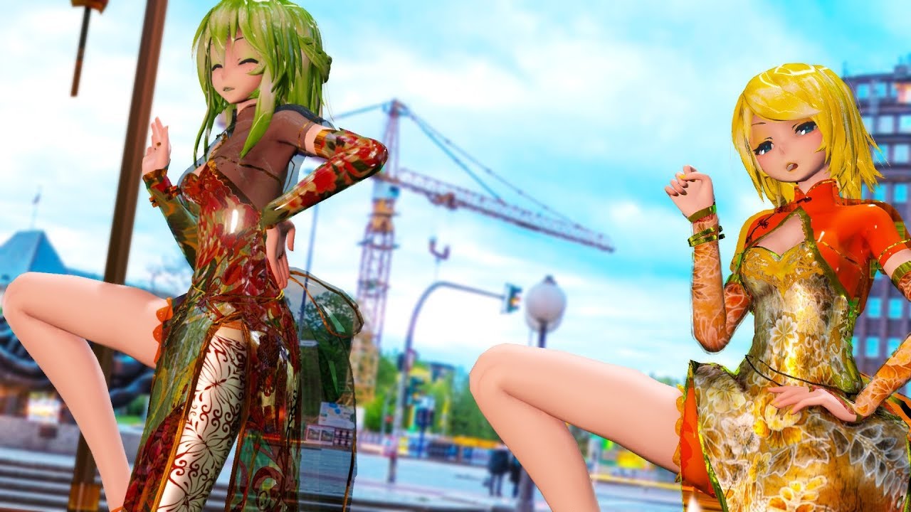 【粉ふきｽﾃｨｯｸ樣motion】チャイナGUMI･RIN[いーあるふぁんくらぶ]【Ray-MMD_1440p60fps】
