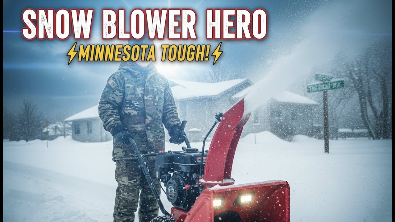 ❄️ SNOW BLOWER HERO | Minnesota Music Video ❄️